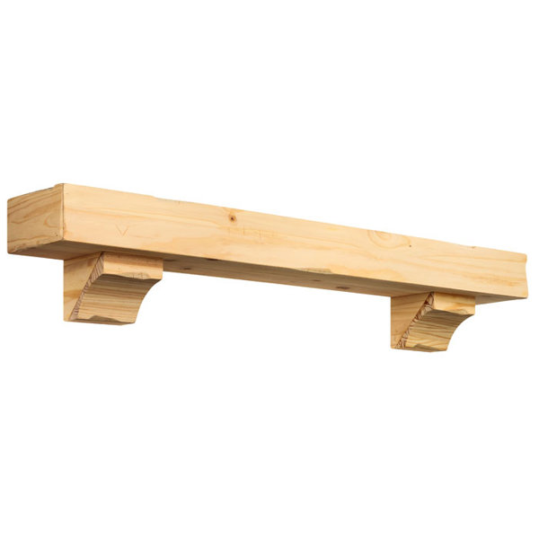 Ophelia & Co. Unfinished Fireplace Mantels You'll Love Wayfair